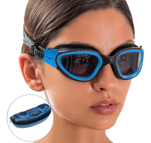 Gafas De Natación Unisex Aqtiv Dx Azul