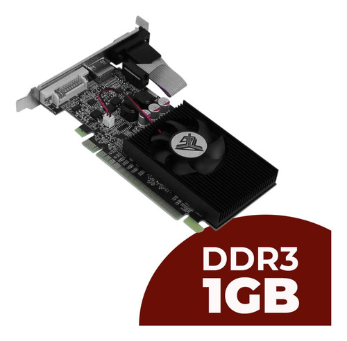 Placa De Vídeo 1gb Ddr3 Gt210 Upgrade 600mhz Pci-e 2.0 Hdmi