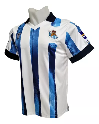 Camiseta Macron Real Sociedad 2023 2024 azul blanca