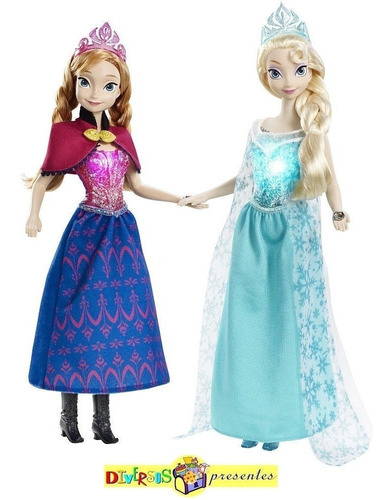 Elsa Frozen E Anna Tocam Musica Quando As Mãos Se Encostam