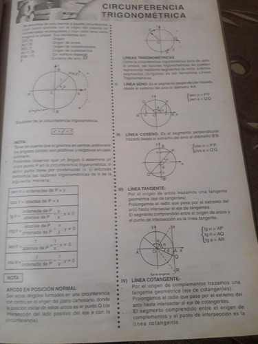 Libro Trigonometría Teoría Y Práctica Goñi (Usado)