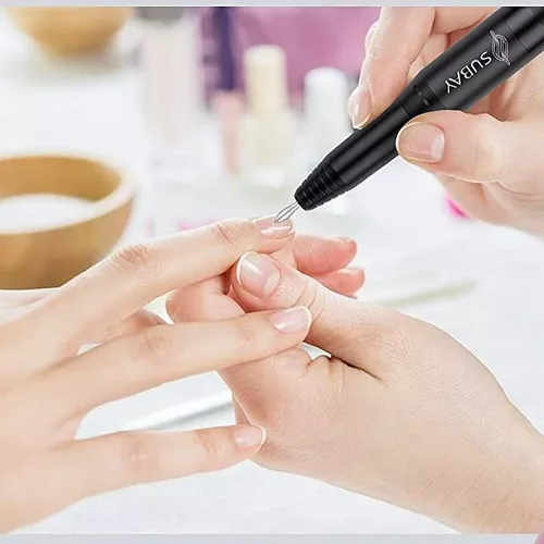 Máquina profesional minitorno para uñas de 20.000 rpm para manicura y  pedicura.