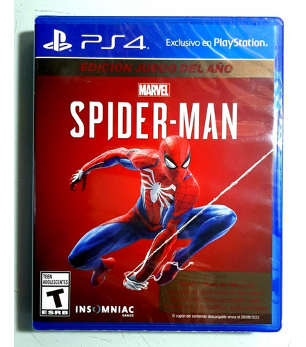 Spiderman - Nuevo - Ps4 Lenny Star Games