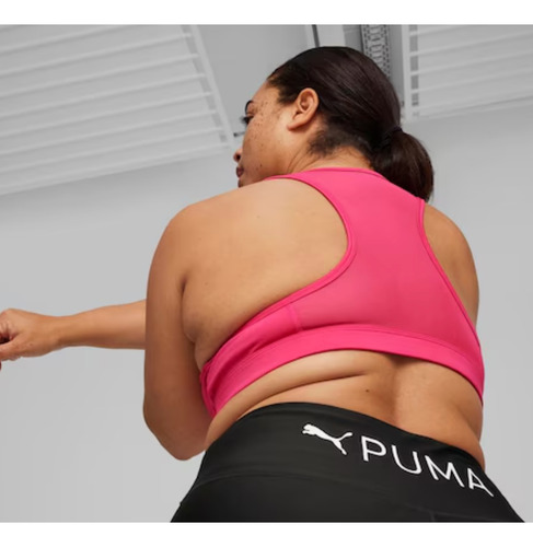 Top Puma Original Deportivo De Mujer Casual Entrenamiento Rosa Chicle S