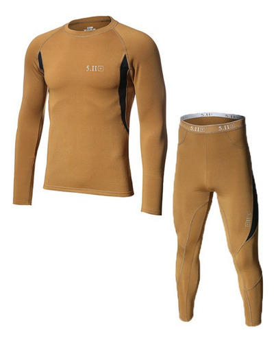 Set De Calzoncillos Térmicos De Lana Long Johns Para Hombre