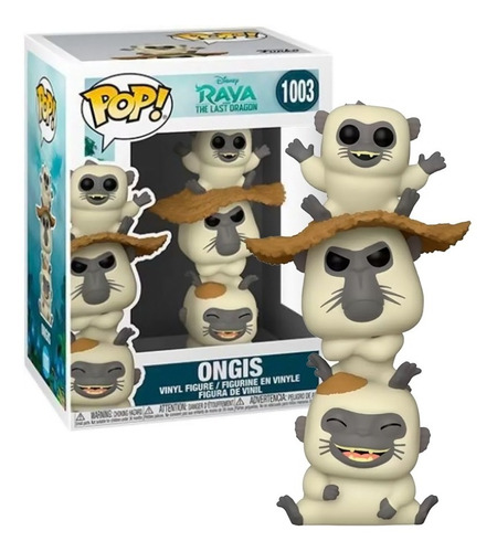 Boneco Funko Pop Angus 1003 Raya E O Útimo Dragão Disney