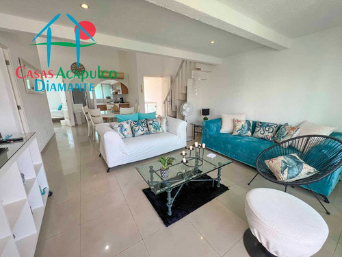 Cad Diamante Lakes Zafiro 316. Terraza Con Vista A Los Jardines Y Albercas