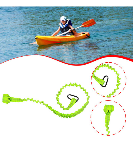 Correa Elástica Para Remo De Kayak, Accesorios, Estirable