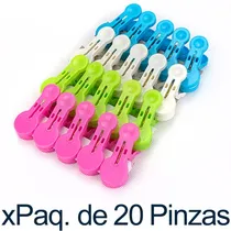 Comprar Pinzas Ganchos Plásticos Para Ropa Y Otros Usos
