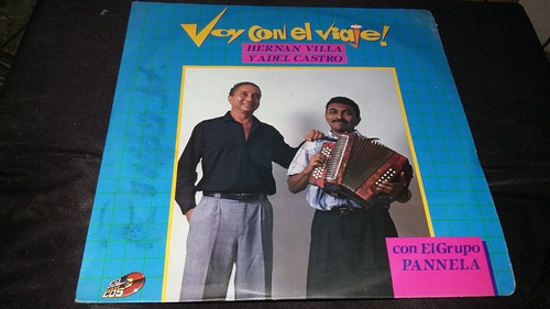 Hernan Villa Y Adel Castro Con El Grupo Pannela Lp Vallenato