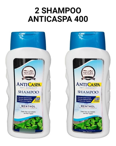 Imagen 1 de 4 de 2 Shampoo Anti-caspa 400 Ml