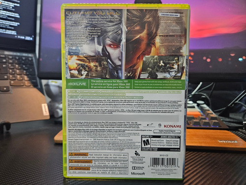 Metal Gear Rising Revengeance / Xbox 360 (Usado)