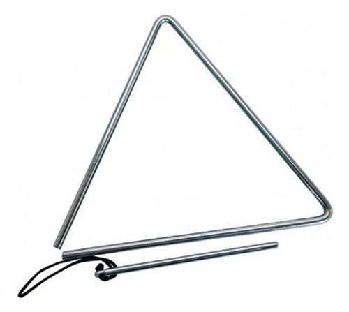 Triangulo Musical 30cm X10mm Baião Xote Forró - Profissional