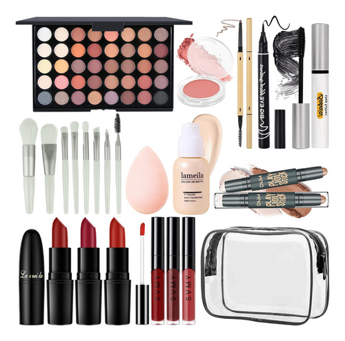 Makeup Kit For Girls Teens, Travel Makeup Kit, Facial Makeup