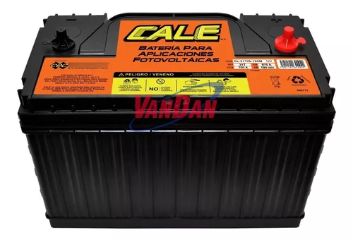 Bateria Cale Solar 115ah 12v Para Panel Solar Original Lth