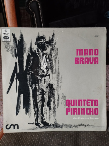 Quinteto Pirincho Mano Brava Vinilo 