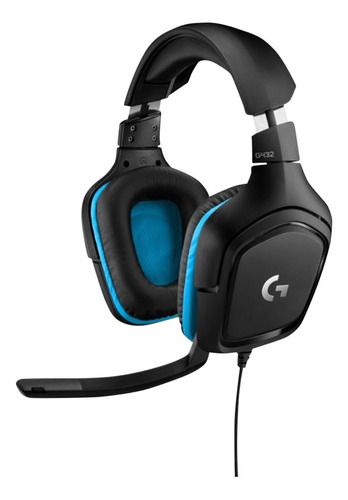 Auricular Con Cable Logitech G432 Gamer Microfono Sonido 7.1