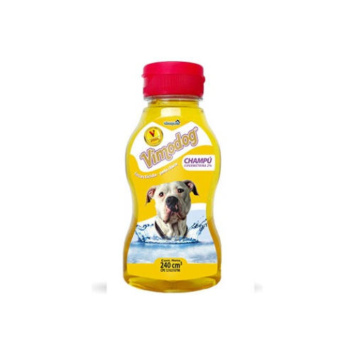 Champú Para Mascotas Insecticida Vimodog 240ml