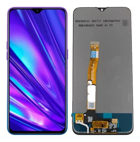 Tela Frontal Display Para Realme Oppo Q5 Pro Rmx1971 + Cola