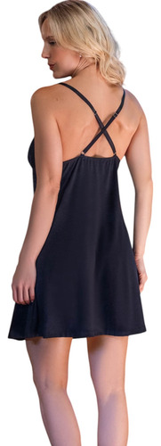 Camison Estilo Camisola De Modal Con Encaje 25530