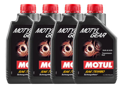 Motul Aceite Transmision Motylgear 75w80 4 Litros