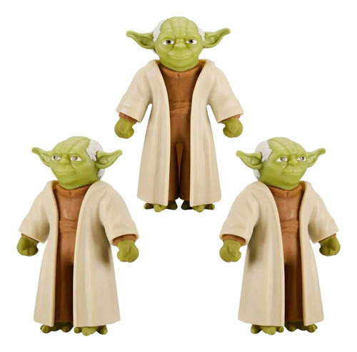Boneco Elástico Mestre Yoda Saga Star Wars Original - Sunny