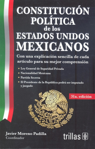 Constitucion Politica De Los Estados Unidos Mexicanos 