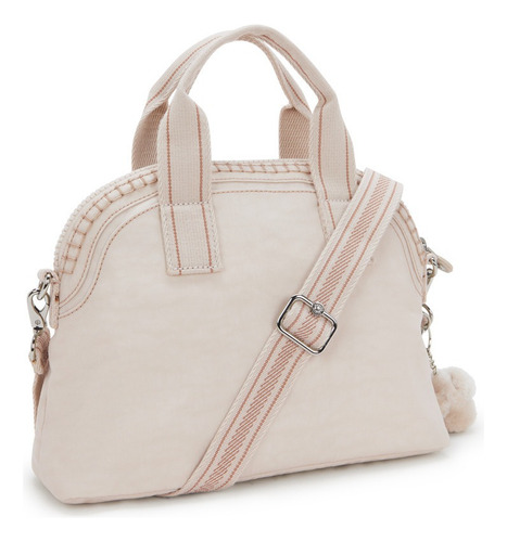 Bolsa Kipling Sidni Color Hideaway Bei M Diseño De La Tela Lisa