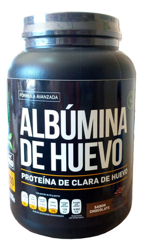 Albúmina De Huevo - 1 Kilo Sabor Chocolate