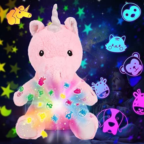 Cuteoy Musical Unicorn Star Projector Plush Night L7pw7