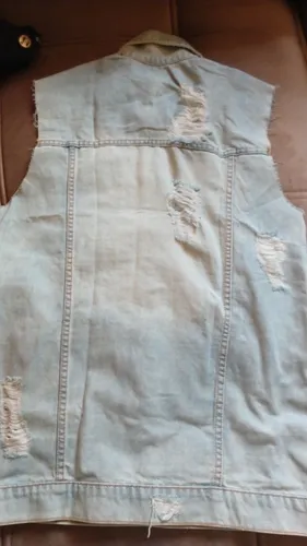 Colete jeans cheap planet girl