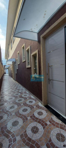 Imagem 15 de 22 de Casa Com 2 Dormitórios À Venda, 70 M² Por R$ 250.000,00 - Maracanã - Praia Grande/sp - Ca0200