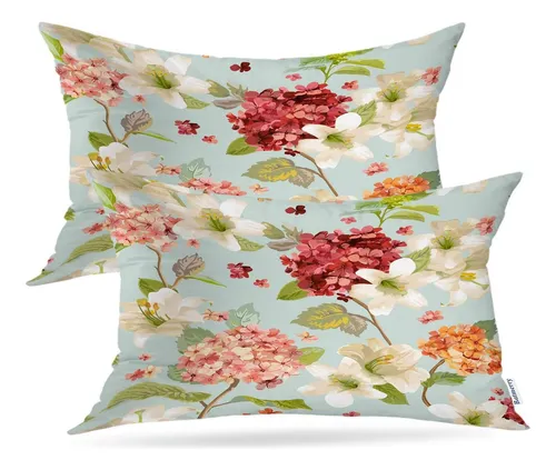 comprar Elegante Manta Con Forma De Flor Hortensia, Color Índigo, De