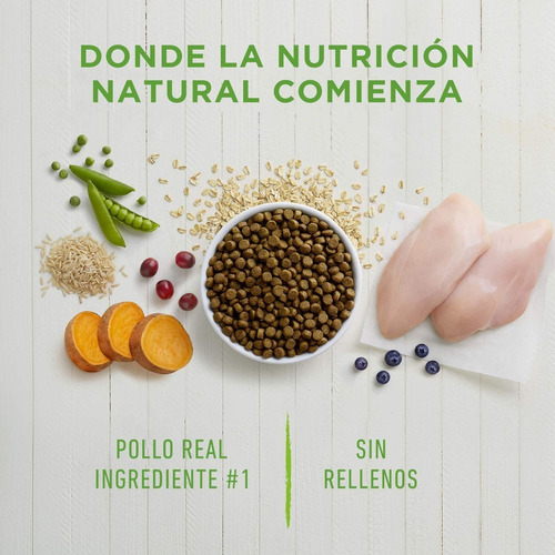 Imagen 2 de 3 de Alimento Instinct Be Natural para perro adulto todos los tamaños sabor pollo y arroz en bolsa de 25lb