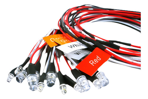 Rc Led Light Kit Freno + Linterna + Señal 2,4 Ghz Fm Ppm Par