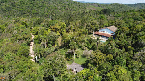 Imagem 2 de 30 de Chácara À Venda 4.600m2 Terreno, Casa 485m2 Piscina Estrada Julio Rocha Bairro Do Monjolo Em Juquitiba - Sp - Ch07787 - 70289503