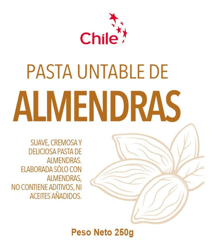 Imagen 3 de 6 de Pasta De Almendras - Marca Dulce Salud