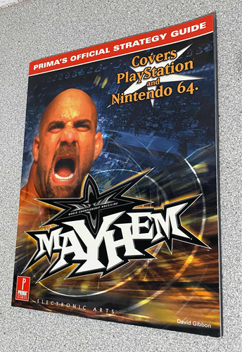 Guia Oficial Westling Mayhem Para Ps1 Y N64