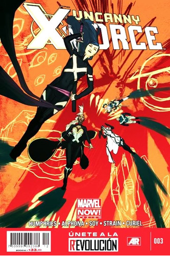 Marvel Comics Uncanny X-force 3 4 5 6 7 9 Xforce Now X-men
