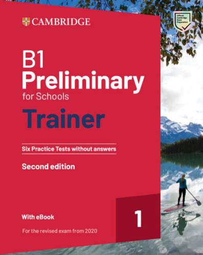 B1 Preliminary For Schools Trainer 1-prac Test W/audio And E