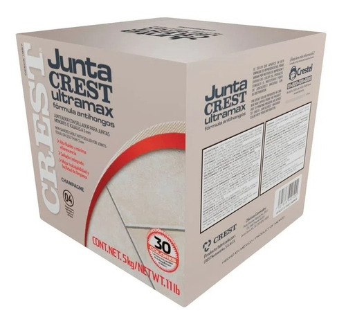 Juntacrest Ultramax 5kg Champagne - Crest