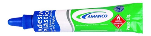 Cola Pvc Amanco  75g        Bisnaga  98004 - Kit C/30