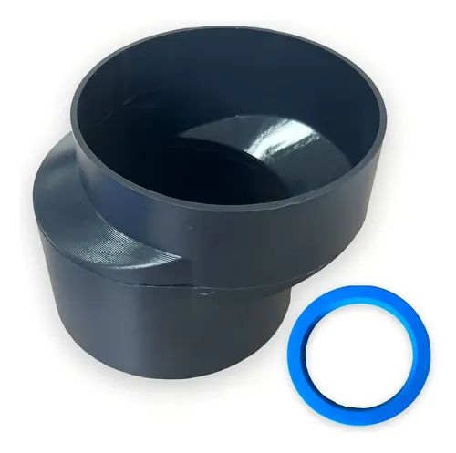 Bolsa Excêntrica Vaso Sanitário Adapta Bacia 10cm Com Anel