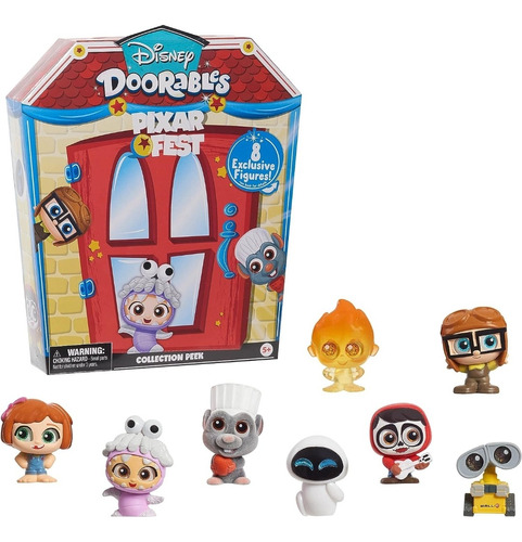 Disney Doorables Sorpresa - Serie 7 Pixar - 7 Figuras!