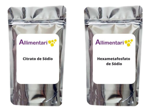 Citrato De Sódio 200 G + Hexametafosfato De Sódio 200 G 