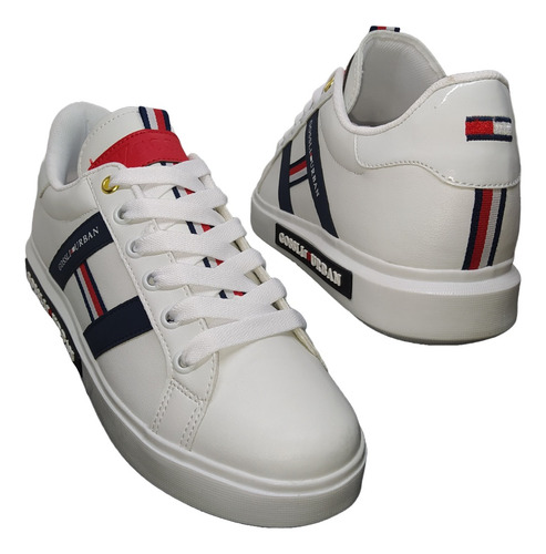 Tenis Casual Mujer Cómodo Moda Choclo Agujeta Urbano