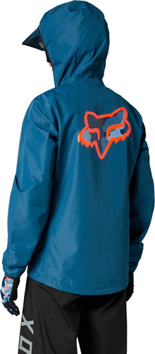 Imagen 5 de 8 de Campera Impermeable Mtb Fox - Ranger 2.5l Water - #27361-360