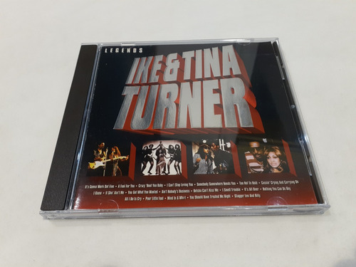 Legends: Ike & Tina Turner - Cd 1994 Uk Casi Como Nuevo 9/10