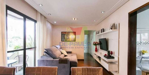 Imagem 1 de 6 de Apartamento Com 3 Dormitórios À Venda, 84 M² Por R$ 586.000,00 - Vila Regente Feijó - São Paulo/sp