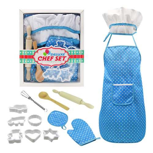 Set De Chef Para Niños, Kits De Cocina Y Repostería Dress Up